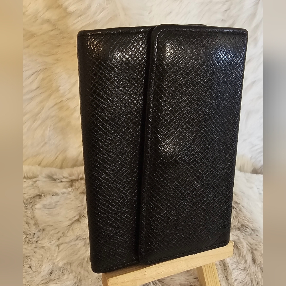 Louis Vuitton Black Textured Accessory